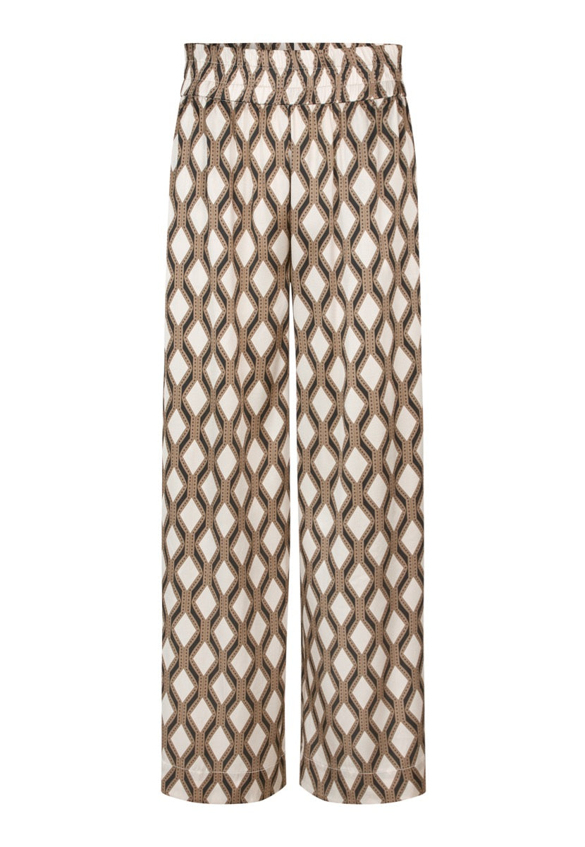 Dea Kudibal MARGO Bukser w Elastic Waist Brillante Brun
