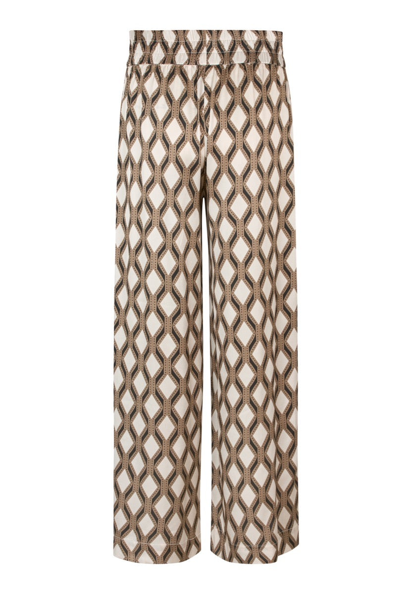 Dea Kudibal MARGO Bukser w Elastic Waist Brillante Brun