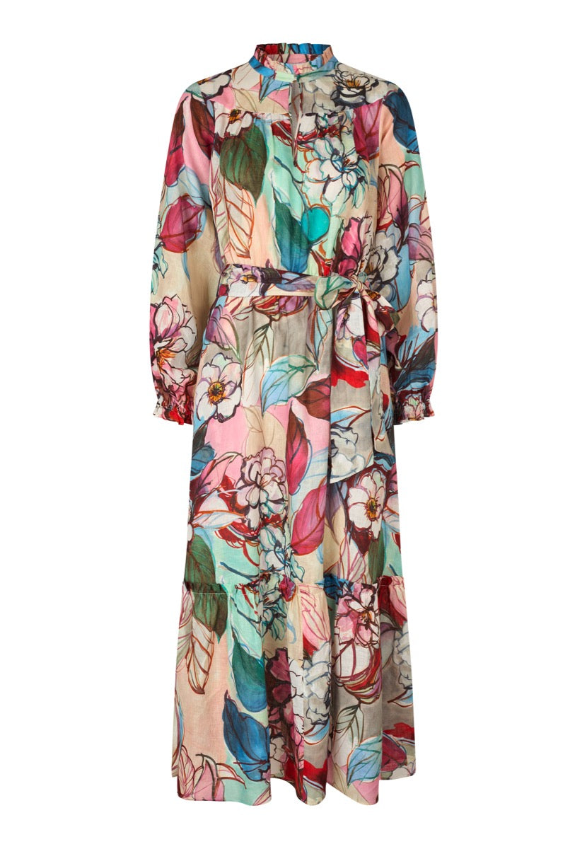Dea Kudibal RAYANA NS Kjole w Stand Collar Bloomsbury