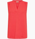Freequent Viva Top Placket True Rød