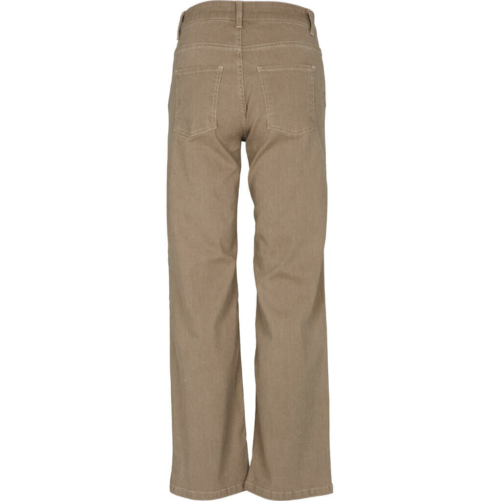 Basic Apparel Elisa Jeans Dried Sage Brun