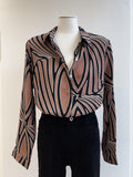 Löwenstein SARAH Skjorte Zebra Brun