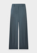 OBJECT LISA Barrel Buks High Waist Dark Slate Grå