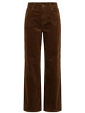 Cero Barrel Bukser Wide Leg Tobacco Brun