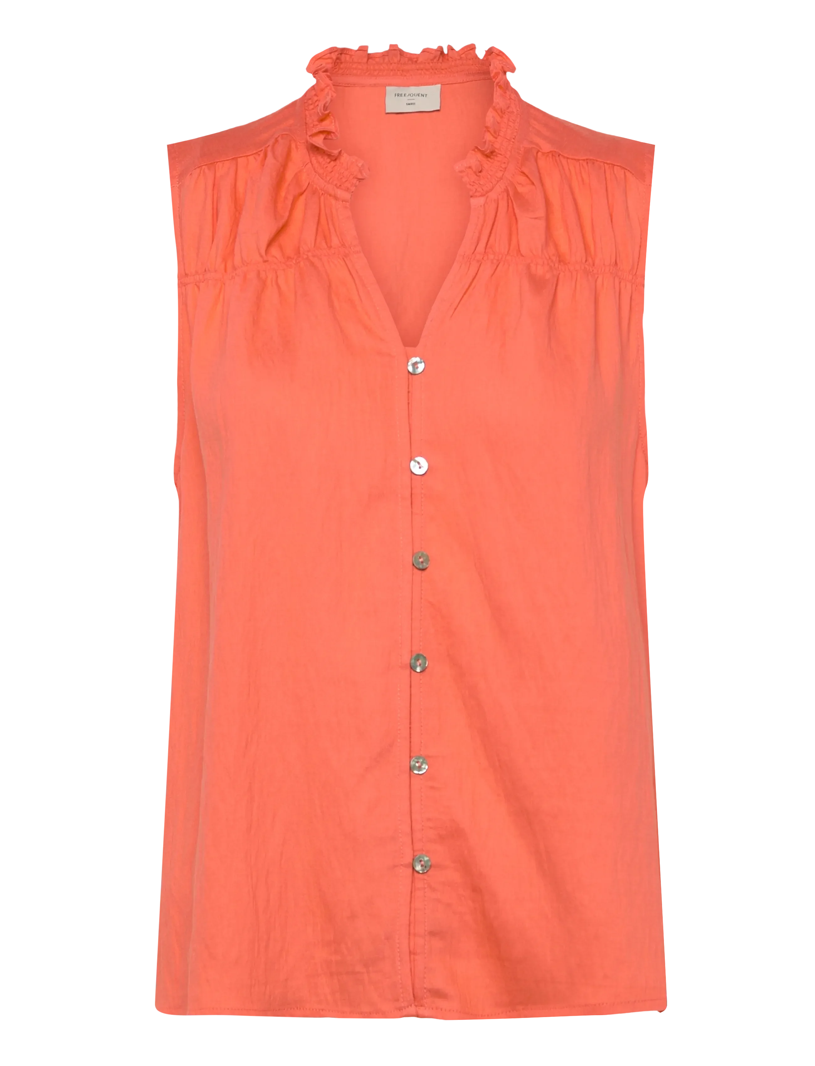 Freequent Esally Bluse Salmon Orange