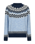 Freequent Novala Pullover Wedgewood Salute Blå