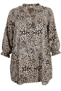 Ofelia Halima Tunika Leo Print