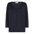 Freequent Jone Pullover Salute Navy Blå
