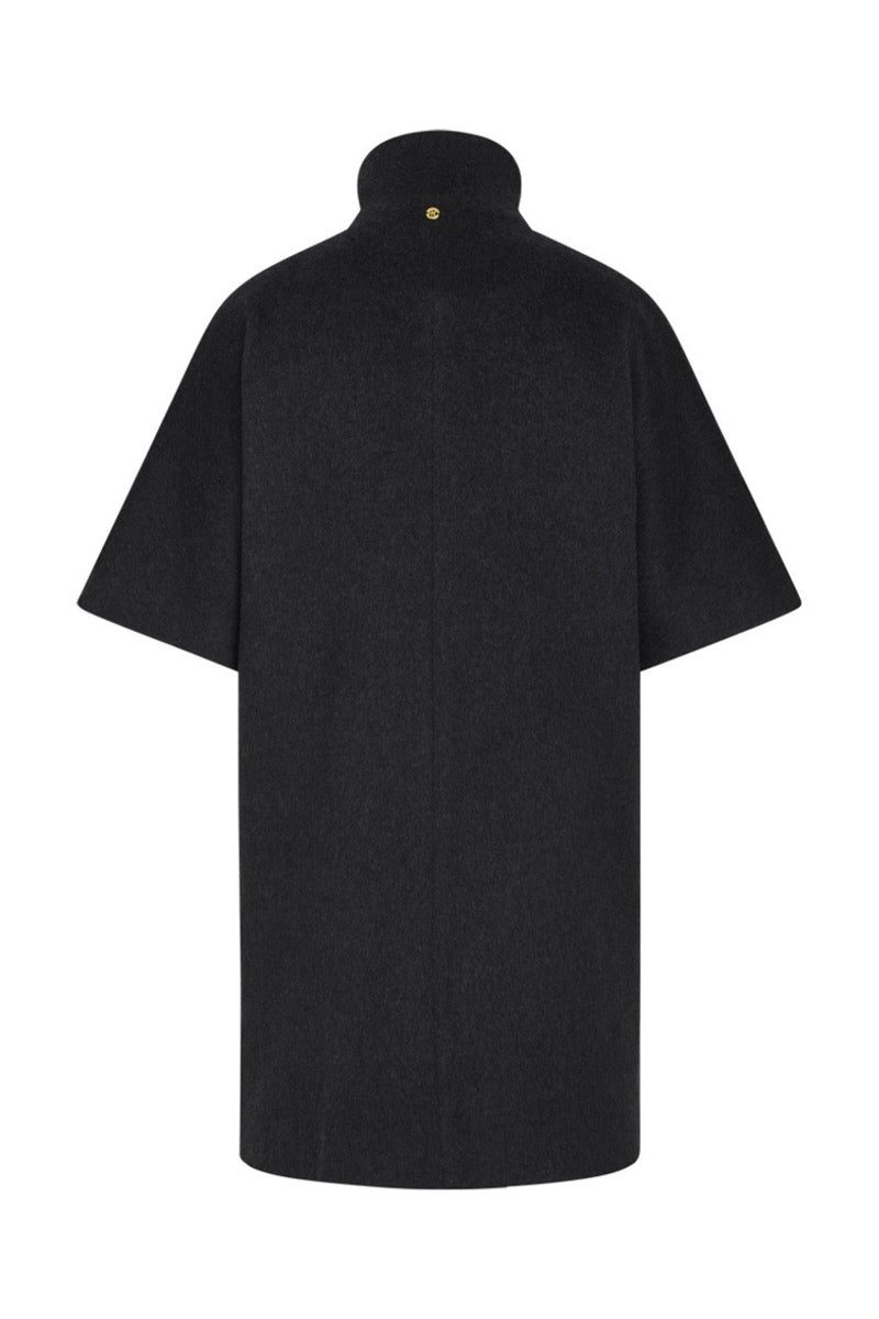 PBO Iceland Cape Sort Melange