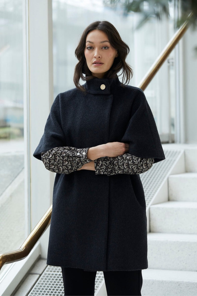 PBO Iceland Cape Sort Melange