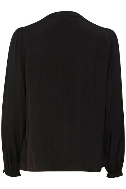 Cream Suki Bluse Langærmet Pitch Sort