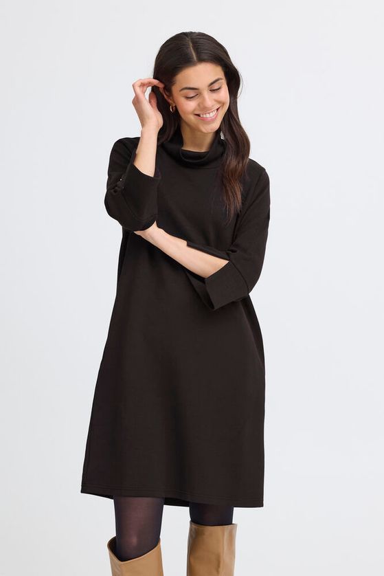 Fransa Aurora Kjole Metorit Sort