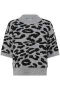 KAFFE Sandra Pullover Sort Leo