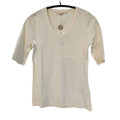 Basic Apparel Ludmilla Kort Ærmet T Shirt Whisper Hvid