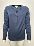 Charlotte Sparre Oui Skjorte Solid Twill Navy