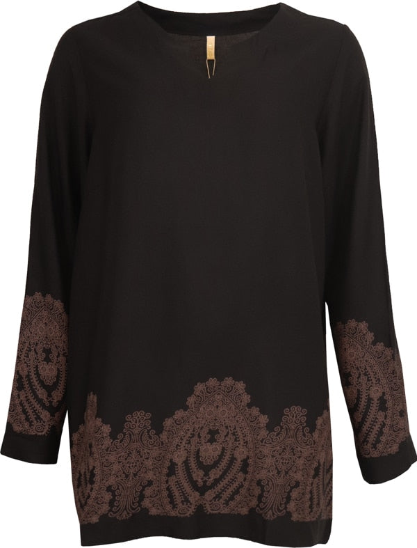 Ofelia Leonora Bluse Sort