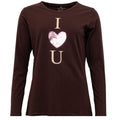 CostaMani I Love You T-shirt Choco Brun