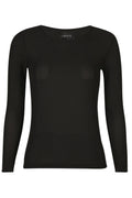 Liberte Mesh Langærmet T-Shirt Sort