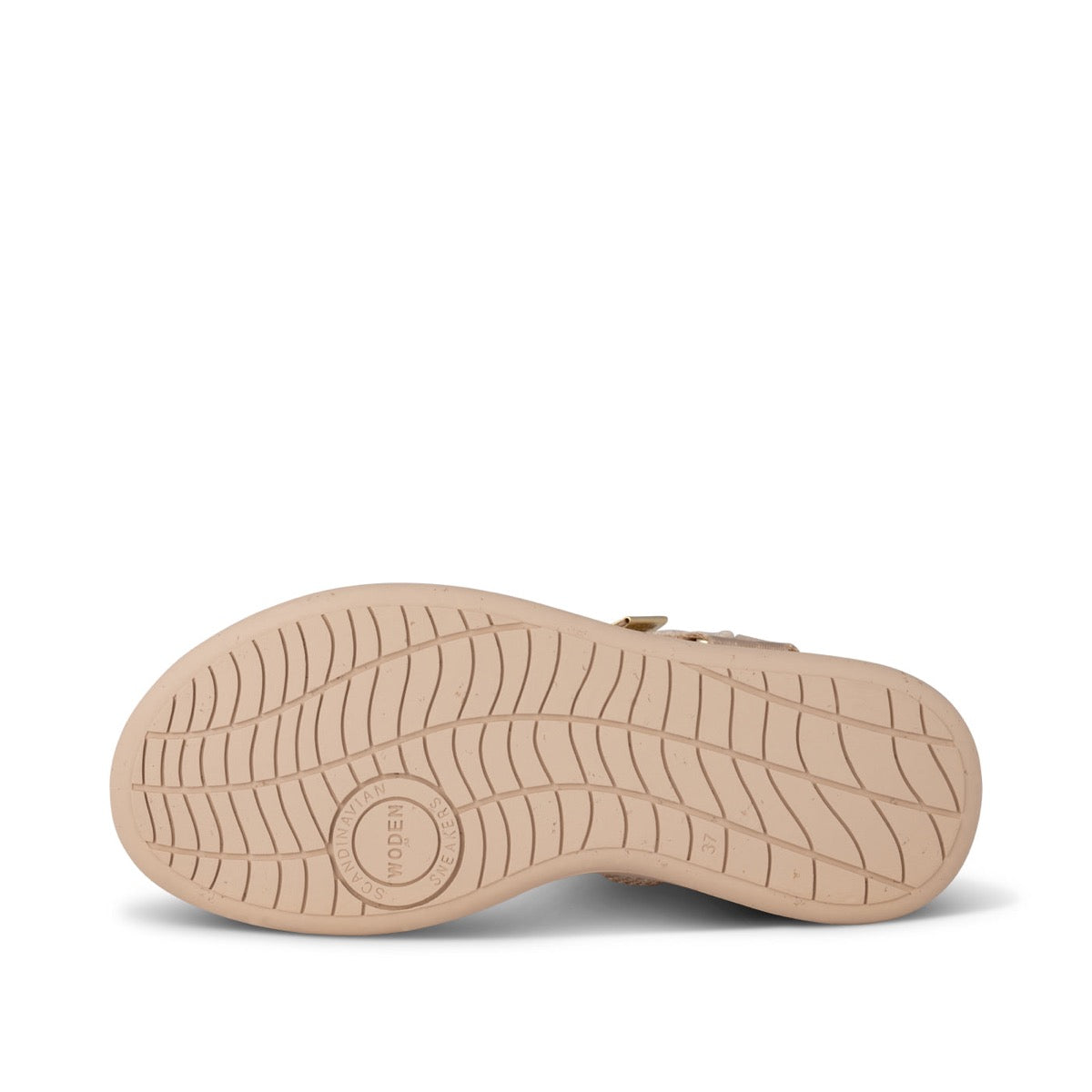 WODEN Line Heritage Sandal Coffee Cream