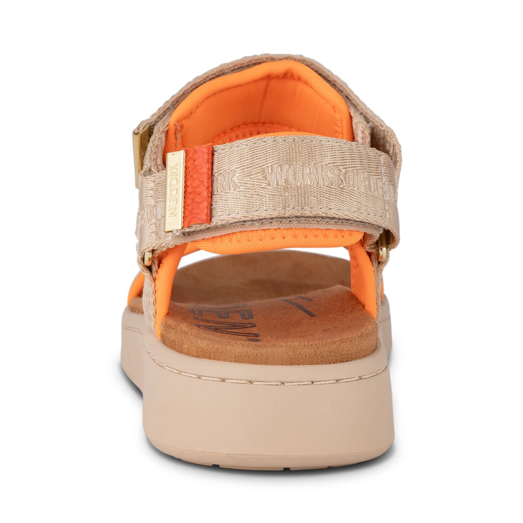 WODEN Line Heritage Sandal Coffee Cream