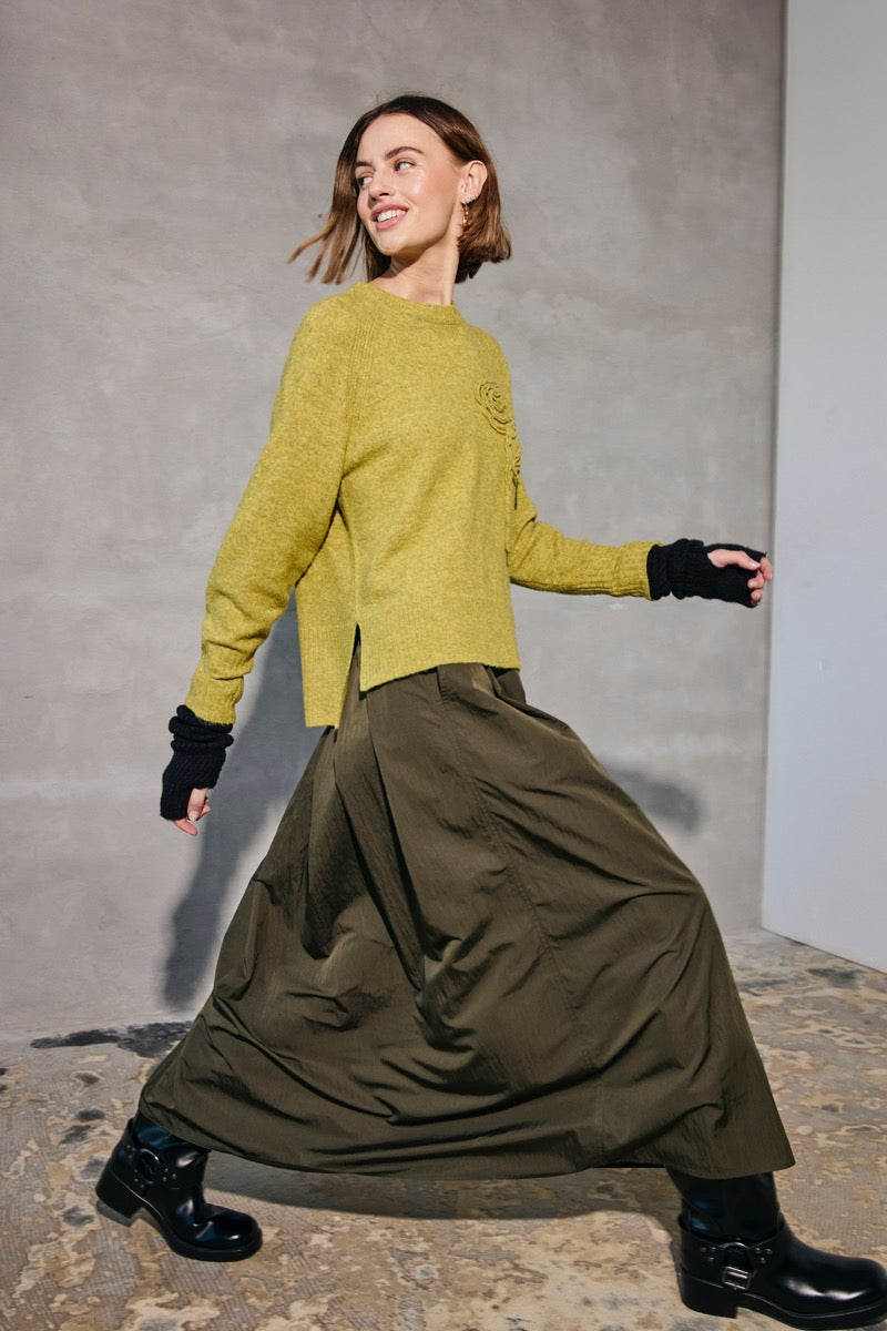 Freequent Tilda Nederdel Deep Depths Army