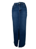 Löwenstein Smack Nederdel Denim Blå