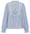 GOSSIA MowaGO Bluse Blå Striber