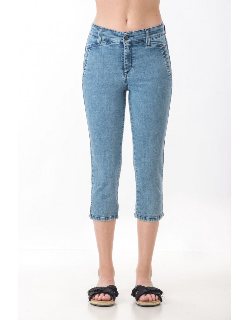 Jonny Q Capri Buks Light X Fit Denim