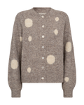 Freequent Louisa Cardigan Desert Taupe m Moonbeam
