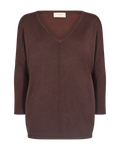 Freequent Jone Pullover Kaffe Brun
