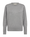 Freequent Katie Pullover Medium Grå