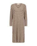 Freequent Clay Kjole Taupe Sort