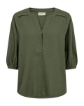 Freequent Lava Bluse Deep Lichen Grøn