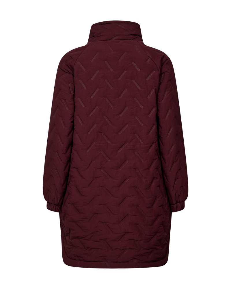 Freequent Crown Jakke Port Royale Rød