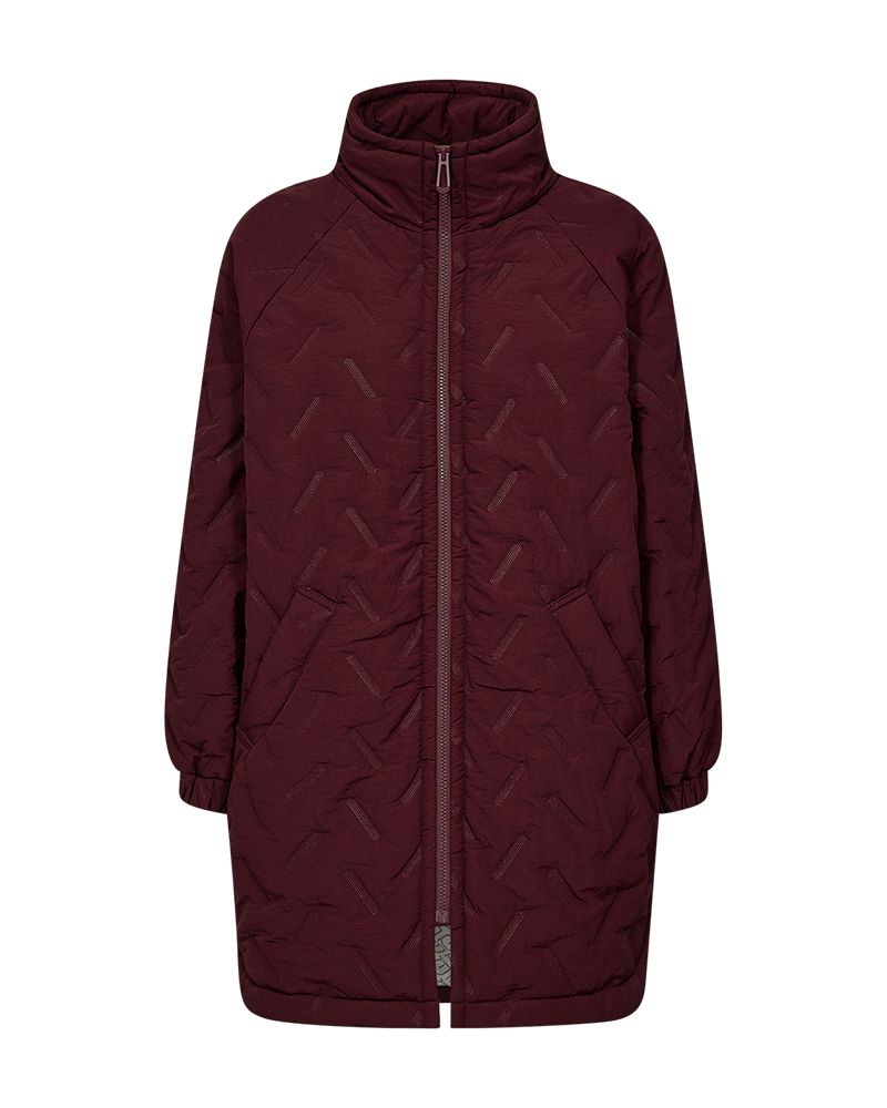 Freequent Crown Jakke Port Royale Rød