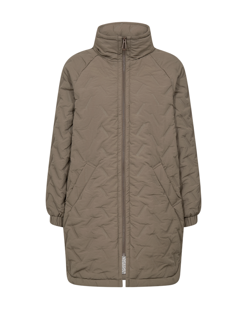 Freequent Crown Jakke Morel Brun
