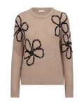 Freequent Cox Pullover Simply Taupe m Sort