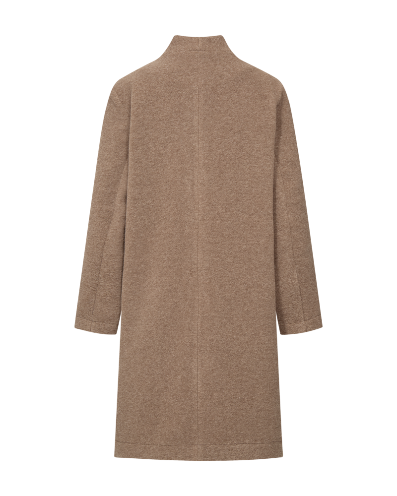 Freequent Noelle Jakke Silver Mink Melange Brun
