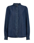 Freequent Wilke Skjorte Medium Blå Denim