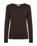 Freequent Liana T-shirt Mole Brun