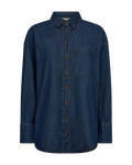 Freequent Lisea Skjorte Medium Blå Denim
