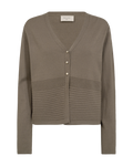 Freequent Flow Strik Cardigan Morel Brun