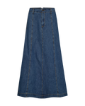Freequent Lisea Nederdel Denim Medium Blå