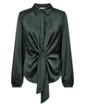 Freequent Dove Bluse Deep Forest Grøn