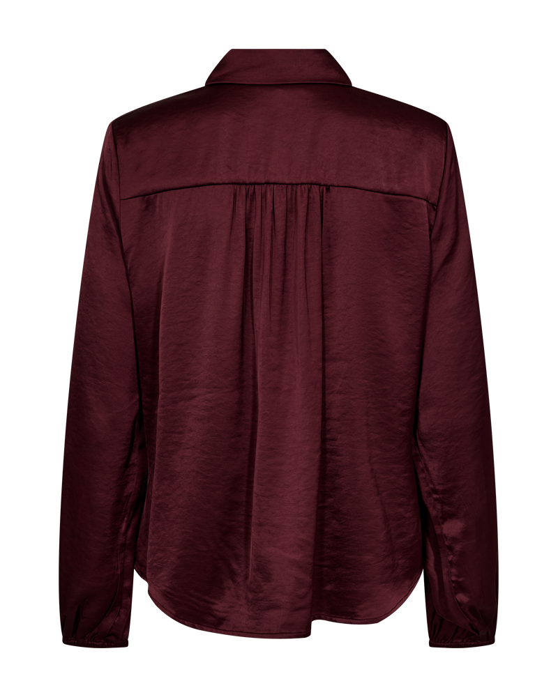 Freequent Dove Bluse Port Royale Rød