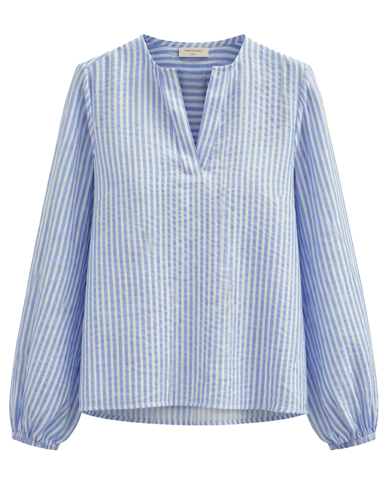 Freequent Zella Bluse Vista Blå w Moonbeam