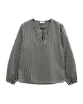 Freequent Zella Bluse Sort w Moonbeam
