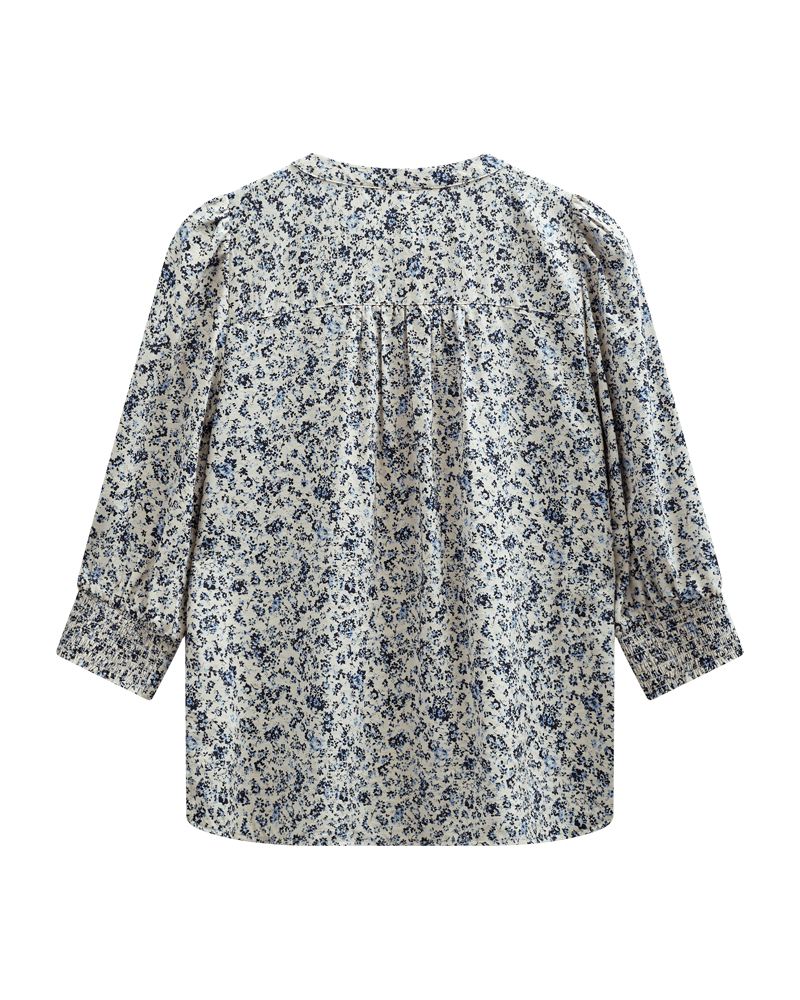 Freequent Molli Skjorte Moonbeam w Navy Blå