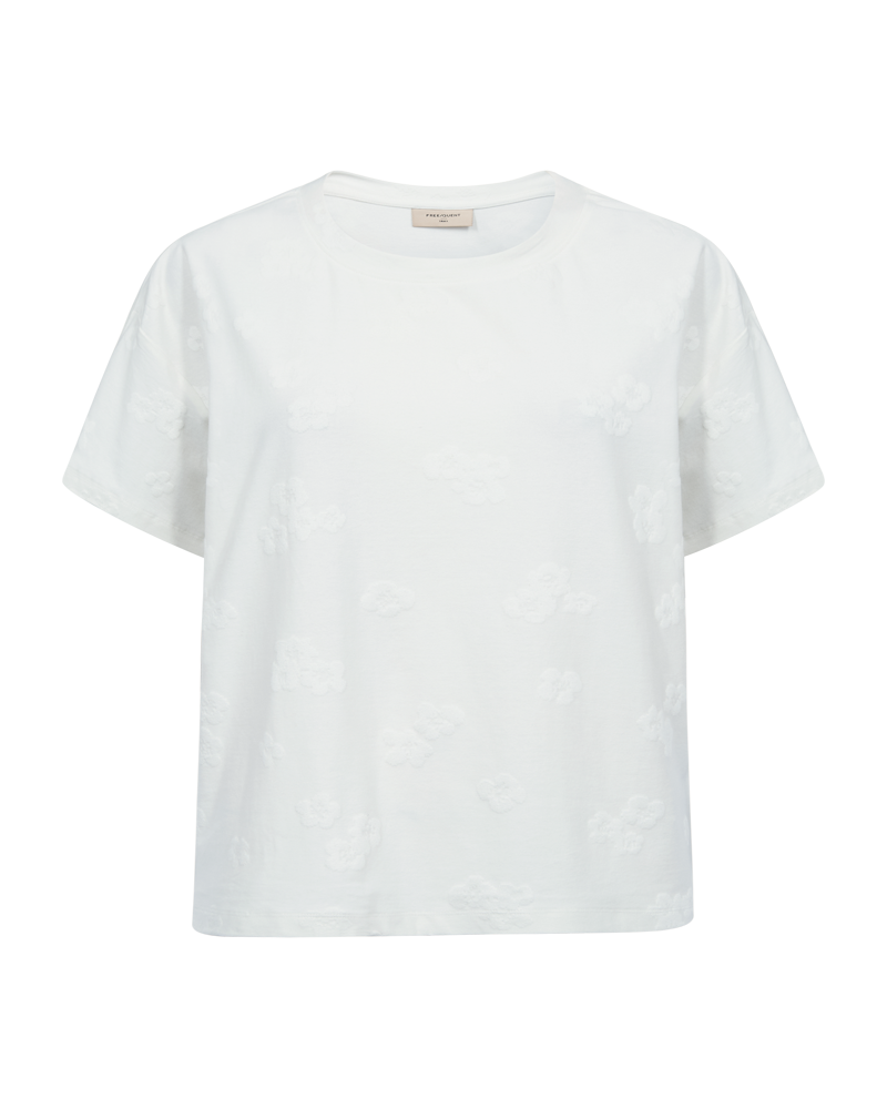 Freequent Ziprea T-shirt Star Off White