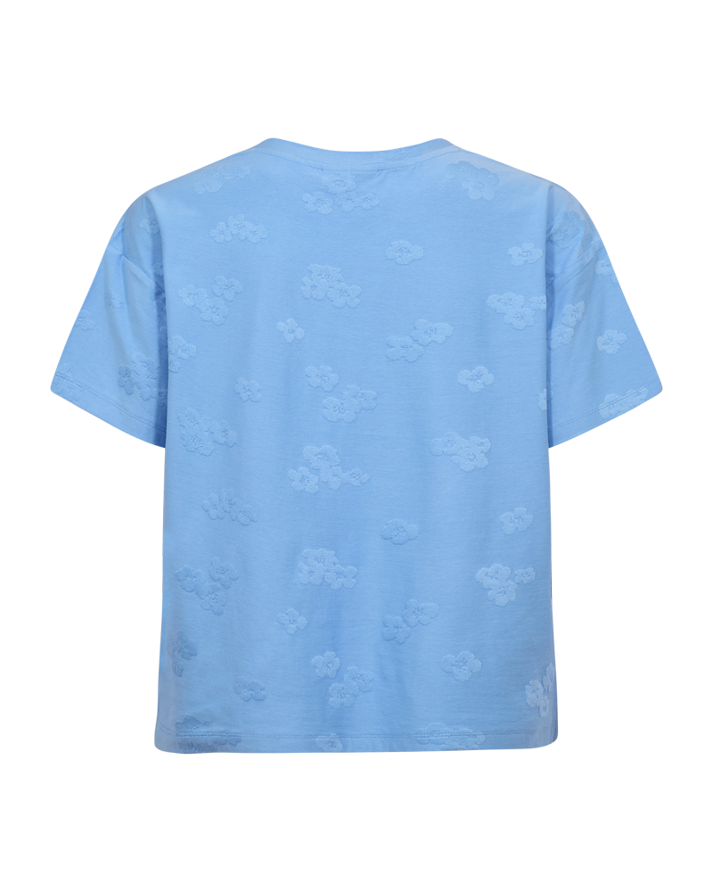 Freequent Ziprea T-shirt Vista Blå